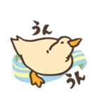 レトロモダンとアヒル（個別スタンプ：17）