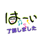 スタンプ初心者3（個別スタンプ：22）