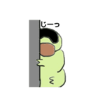 かいこさんのリアクション集スタンプ（個別スタンプ：12）