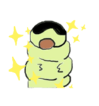 かいこさんのリアクション集スタンプ（個別スタンプ：15）
