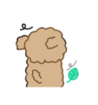 でかプーちゃんのまいにち（個別スタンプ：1）