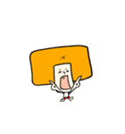 髪の毛3兄弟（個別スタンプ：34）