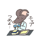 生物系実験がうまくいかないネズミさん（個別スタンプ：15）