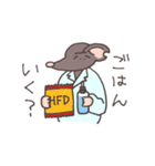 生物系実験がうまくいかないネズミさん（個別スタンプ：24）