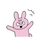 ゆるいうさぎと仲間たち2（個別スタンプ：5）
