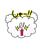 白い犬のモアロン（個別スタンプ：12）