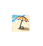 ポヨちゃん夏だよ！（個別スタンプ：5）