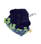 黒パグこてつ（個別スタンプ：16）