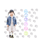 ここみちゃんスタンプ( ˙࿁˙ )（個別スタンプ：1）