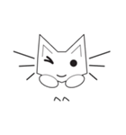 かわいい猫キオンイの愛嬌 日本語（個別スタンプ：11）