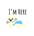 ぷくぷきキャット（個別スタンプ：14）