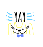 ぷくぷきキャット（個別スタンプ：16）