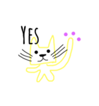 ぷくぷきキャット（個別スタンプ：23）