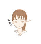 ほぼ不機嫌なおんなのこ（個別スタンプ：10）
