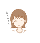 ほぼ不機嫌なおんなのこ（個別スタンプ：19）