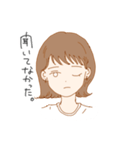 ほぼ不機嫌なおんなのこ（個別スタンプ：30）