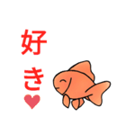 金魚好き（個別スタンプ：21）