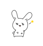 感情に素直なうさぎ（個別スタンプ：16）