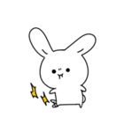 感情に素直なうさぎ（個別スタンプ：33）