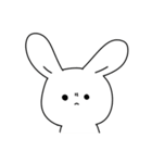 感情に素直なうさぎ（個別スタンプ：37）