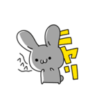 感情に素直なうさぎ（個別スタンプ：38）