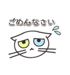 オッドアイのしろちゃん 普段使いスタンプ（個別スタンプ：29）