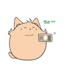 まるいにゃんこ ～モカにゃん～（個別スタンプ：34）