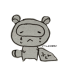まぬけたぬき（個別スタンプ：1）