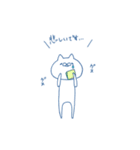 シンプルなうさぎとねこ（個別スタンプ：18）