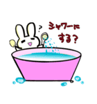 手癖うさぎ日常（個別スタンプ：6）