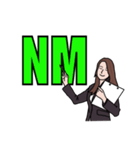 スラングおねえさん vol.01（個別スタンプ：8）