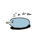 安い万年筆でかいたスタンプ（個別スタンプ：4）