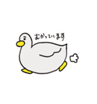安い万年筆でかいたスタンプ（個別スタンプ：8）