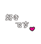 さりげ猫文字のシンプル丁寧な言葉（個別スタンプ：22）