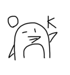 ゆとりのあるペンギン（個別スタンプ：16）