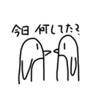 ゆとりのあるペンギン（個別スタンプ：24）
