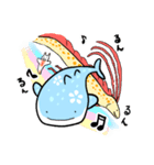 花じんべえ(夏)（個別スタンプ：13）