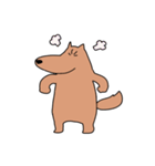 鼻の大きいイヌのスタンプ（個別スタンプ：18）