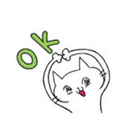 ビール派ねこ（個別スタンプ：5）