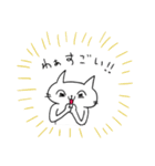 ビール派ねこ（個別スタンプ：11）
