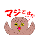 ノリノリふくろう（個別スタンプ：5）