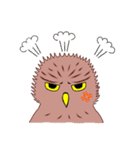 ノリノリふくろう（個別スタンプ：6）