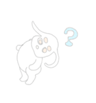 ドッグフェイスベビーのブイちゃん（個別スタンプ：2）