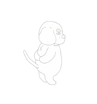 ドッグフェイスベビーのブイちゃん（個別スタンプ：14）