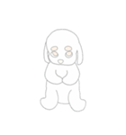 ドッグフェイスベビーのブイちゃん（個別スタンプ：19）