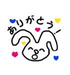毎日ゆるーくうさぎ（個別スタンプ：3）