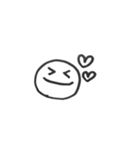日にちシンプル手書き黒文字（個別スタンプ：32）