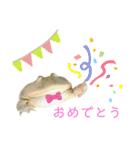 毎日使えるペットスタンプ（個別スタンプ：17）