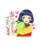 スタンプそら豆ズ（個別スタンプ：2）