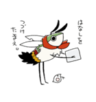 オオスカシバのイラストのスタンプ（個別スタンプ：2）